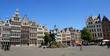 Mittelalterliche Architektur am Grote Markt in Antwerpen