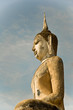 Buddha status of sukothai historical park