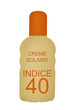 crème solaire haute protection bronzage
