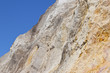 multi-coloured sand, alum bay, Isle of Wight