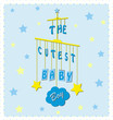 Greeting card for newborns boys