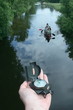 Kompass am Fluss 1