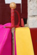 Espada, capote, plaza de toros