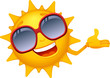 Cartoon Sun Characters 2