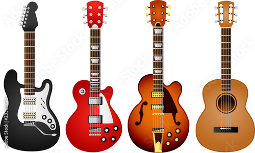 Vector: Guitar set 1 Guitar set 1
