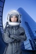 aircraft  astronaut spaceship helmet woman fashion