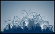 Abstract cityscape