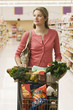 Woman Buying Groceries