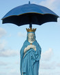 vierge au parasol, Sainte Rose, Ile de la Réunion