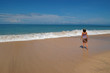 Woman looking at the sea