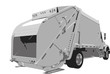 Illustration: Vector vehicle over white Vector vehicle over white