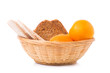bread and oranges