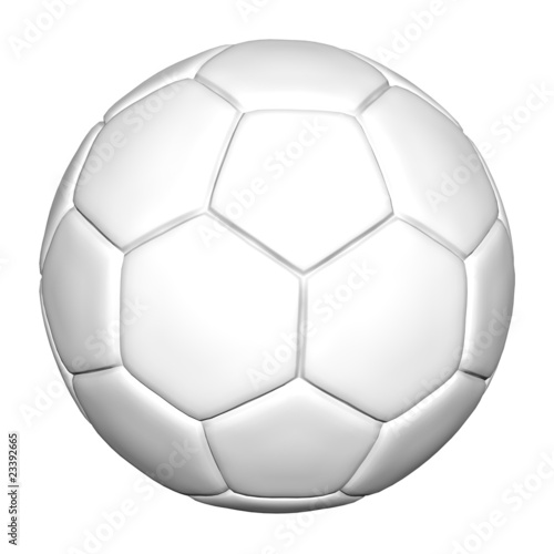 Illustration: weißer fußball - freigestellt weißer fußball - freigestellt