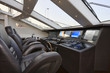 Foto: Italy, luxury yacht Tecnomar 36 (36 meters), driving consolle Italy, luxury yacht Tecnomar 36 (36 meters), driving consolle