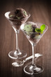 Ice Cream In Glasses