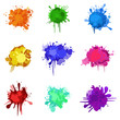 Colorful blurs