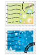 Cool flowers and stars stamps Cool flowers and stars stamps