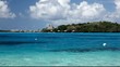 Blue lagoon of Bora Bora