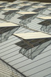 Glasflächen von einem Gewächshaus Glasflächen von einem Gewächshaus