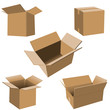 Carboard Boxes Set