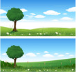 Vector nature landscape