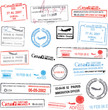 Vettoriale: Passport stamp Passport stamp