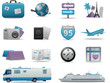 Travel icons