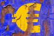Eurozeichen mit Rost