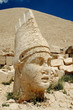 Monumental god heads on mount Nemrut, Turkey Monumental god heads on mount Nemrut, Turkey