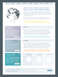 Editable web site template