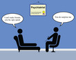 On the Psychiatrist couch with Doctor Quack and friends