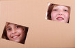 Karton Gesichter