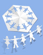 Cut paper kids