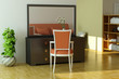 3d render modern home interior