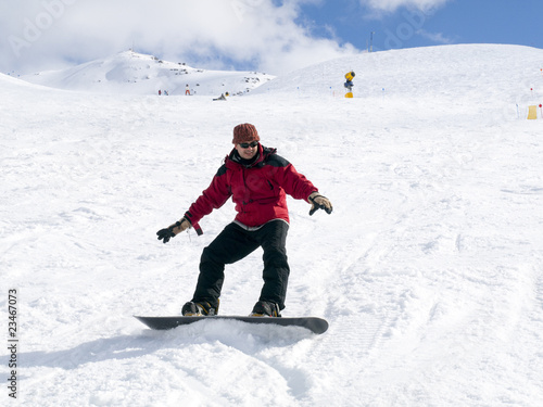 Photo: Snowboarder Snowboarder