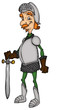 Ritter, Rüstung, Schwert, Mittelalter, Söldner