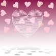 Hearts background Hearts background