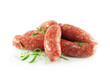 Homemade raw sausages Homemade raw sausages