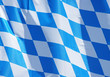 Flagge Bayern - Bavarian Flag Detail