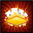 Vector casino background