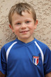 Jeune supporter rêvant de victoire