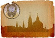 St Nikolas church in art style St Nikolas church in art style