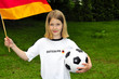 Fussball Fan Wiese WM