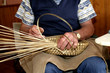 fabrication de panier en osier est a la main