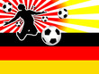 Fußball - Deutschlandfahne - Sieger