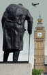 Churchill and Spitfire at Westminster