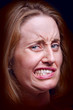 Photo: Beautiful grimace Beautiful grimace