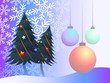 Illustration of Christmas celebration Illustration of Christmas celebration