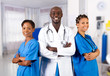 Photo: group of african american doctors group of african american doctors