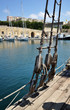 Malta, particolare di antica imbarcazione
